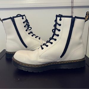 Dr. Martens 1460 8-Eye Boot - Little Kid / Big Kid - White Size 5.5